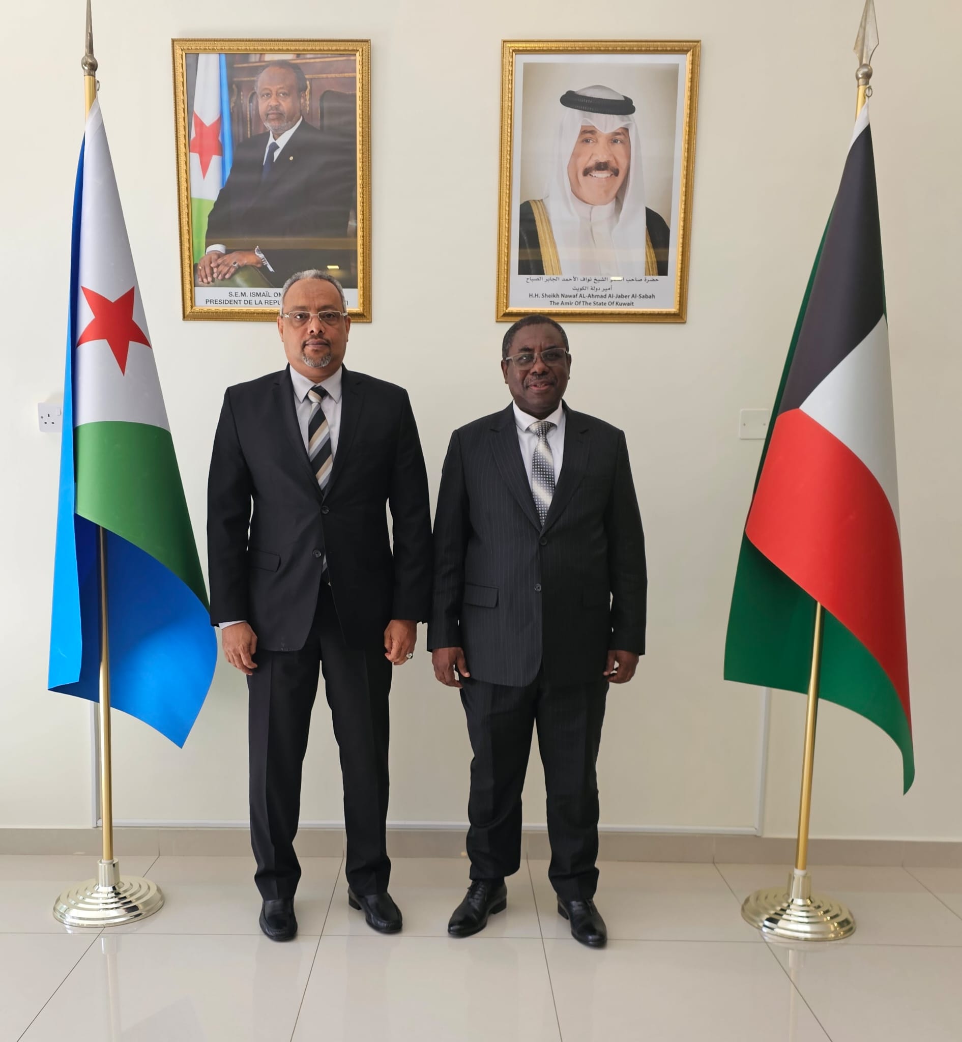 زيارة سفير جمهورية تنزانيا المتحدة لدى الكويت لسفارة