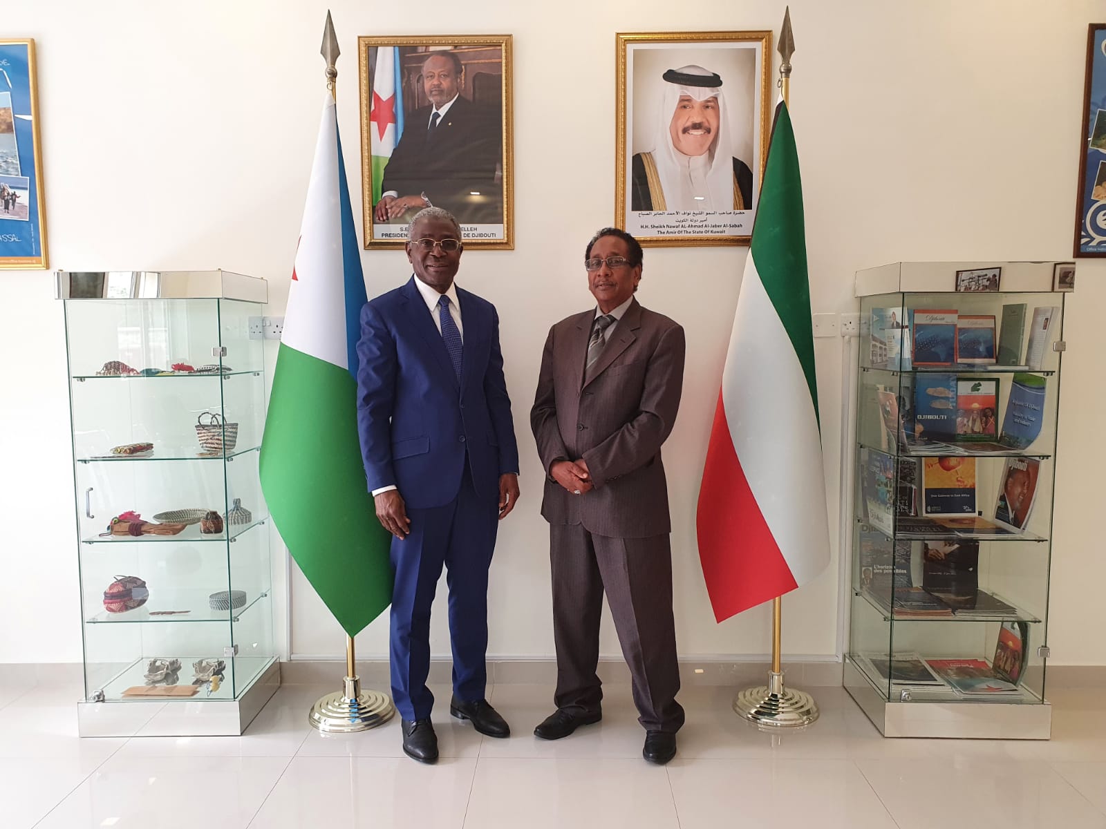 زيارة سفير جمهورية بنين لدى دولة الكويت لسفارة 