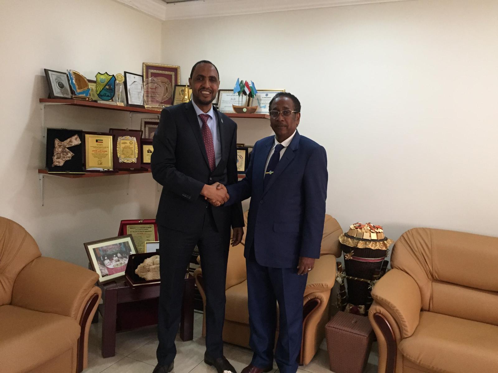 زيارة سفير جمهورية الصومال الفيدرالية