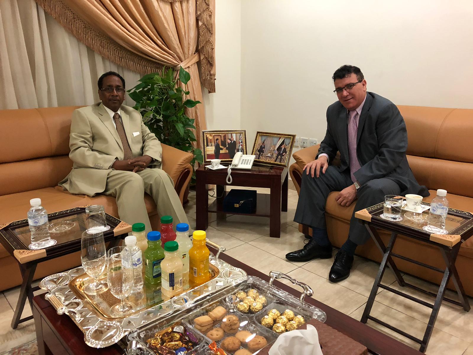 زيارة سفير الجمهورية الجزائرية الديمقراطية الشعبية لدى دولة الكويت