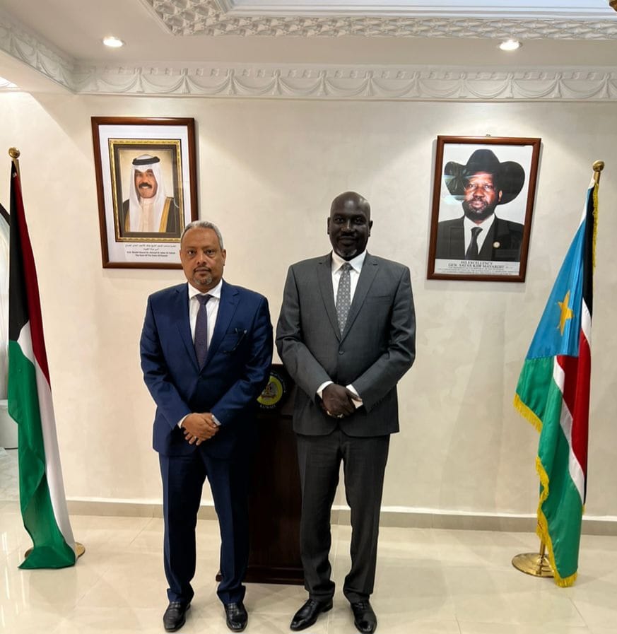 زيارة سعادة السفير إلى سفارة جمهورية جنوب السودان