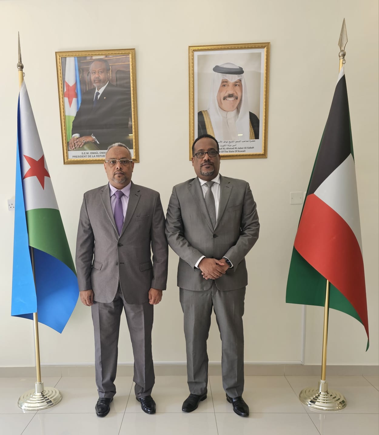 زيارة سفير جمهورية إثيوبيا الفيدرالية الديمقراطية لدى الكويت لسفارة