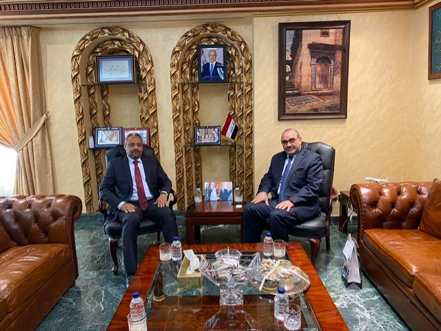 زيارة سعادة السفير إلى سفارة جمهورية العراق