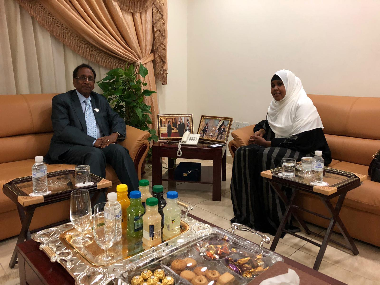 Visit of the Ambassador of the Republic of Kenya 
