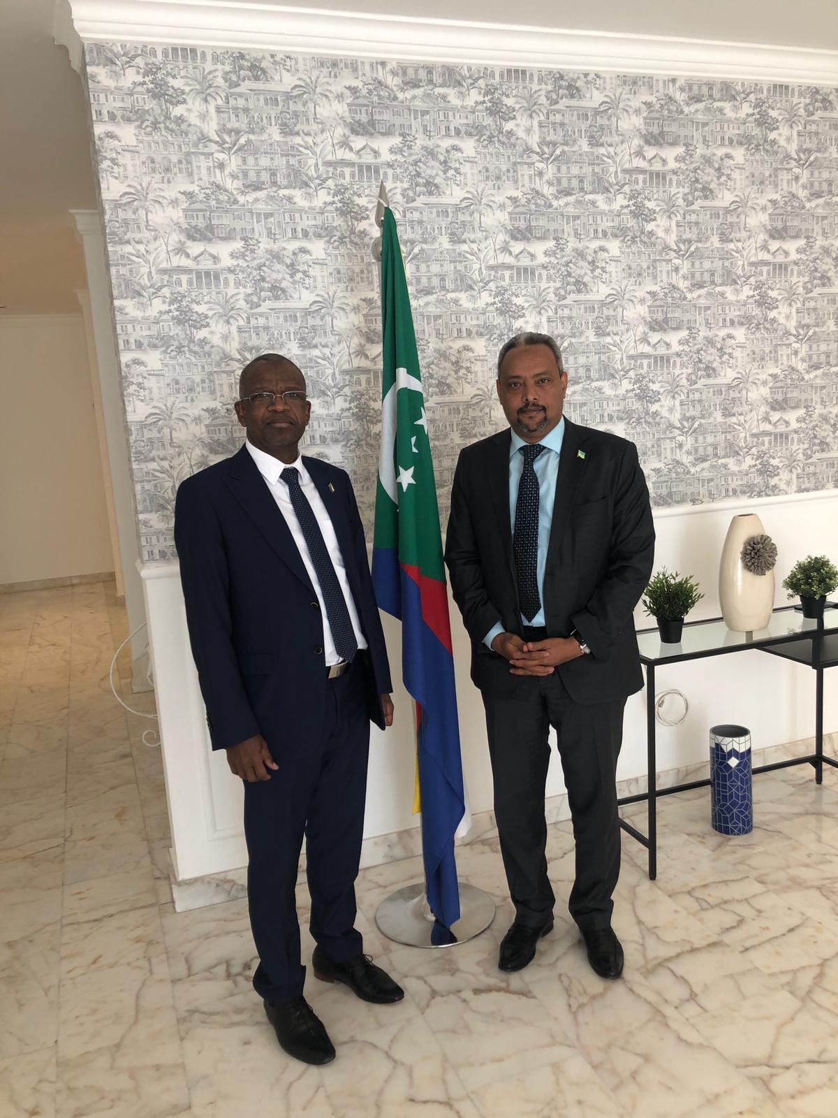 Visit of His Excellency to the Embassy of United of Comoros
