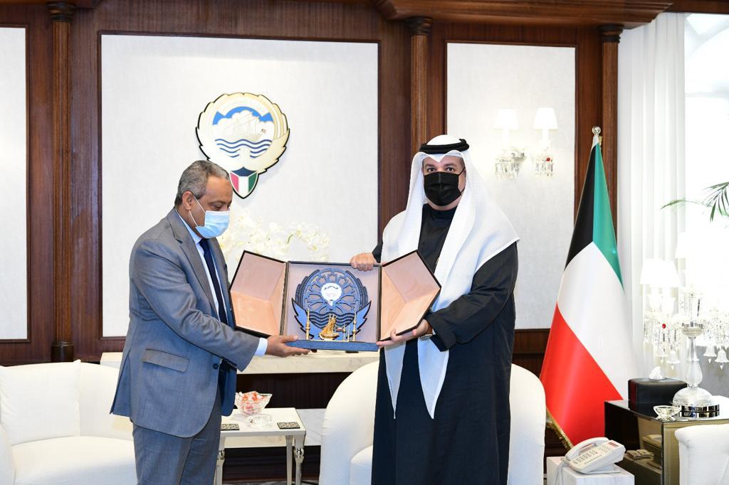 Meeting of His Excellency the Ambassador with AL-Farwaniyah Governor
