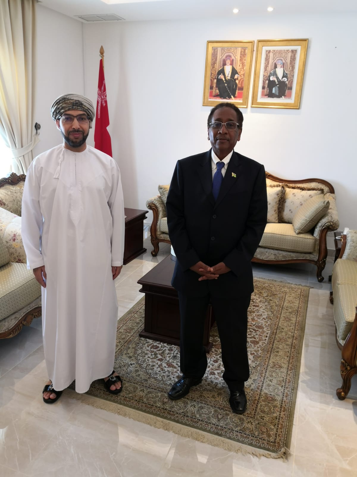 Visit of His Excellency to the Embassy of Sultanate of Oman