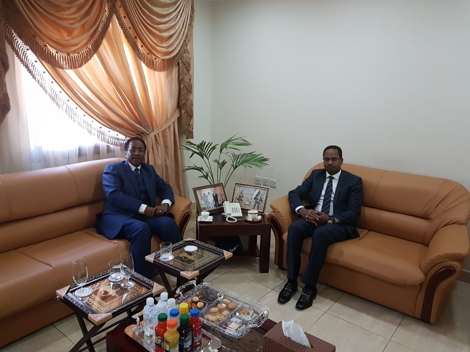 زيارة سفير جمهورية إثيوبيا الفيدرالية الديمقراطية 