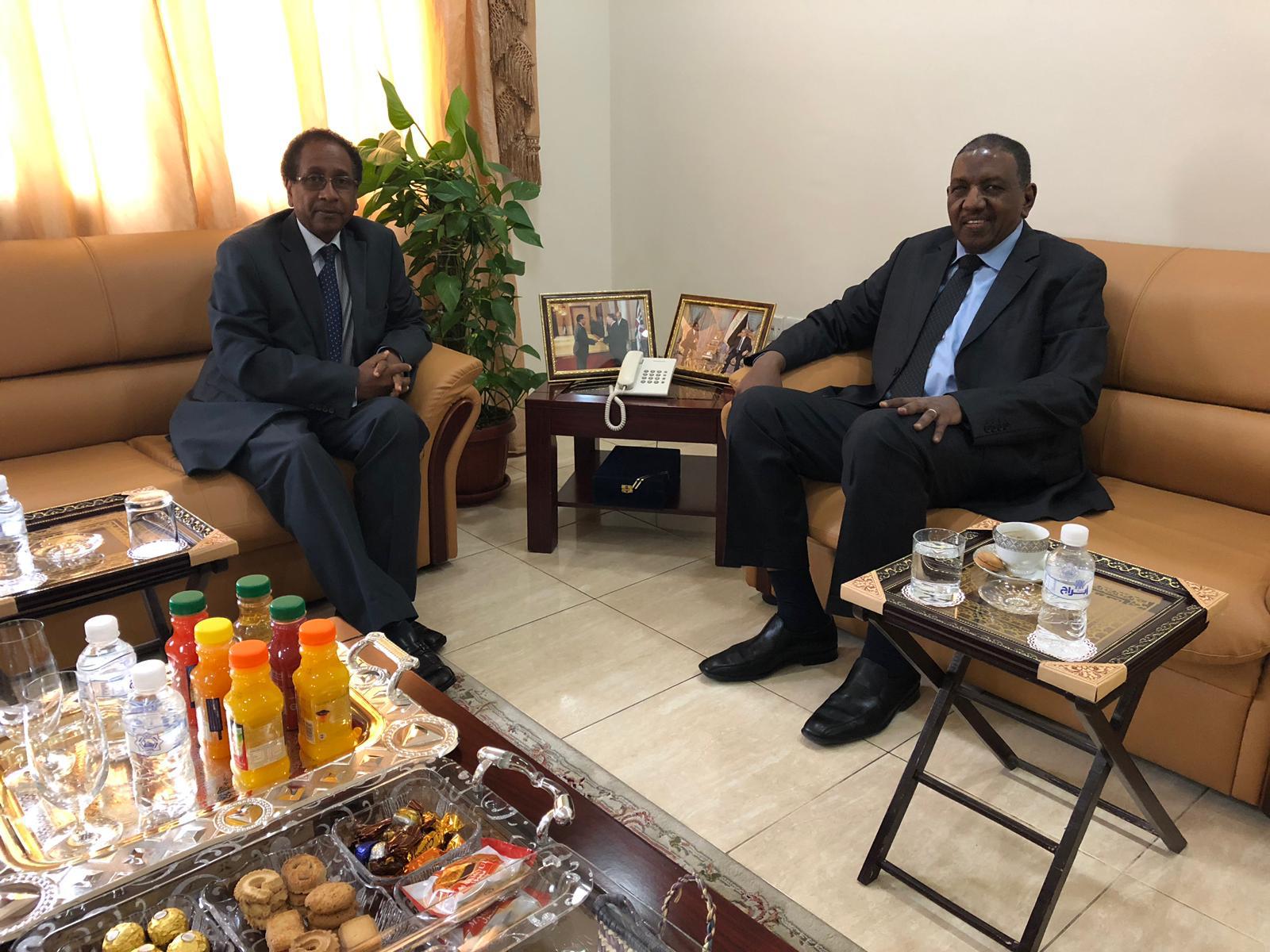 زيارة سفير جمهورية السودان لدى دولة الكويت