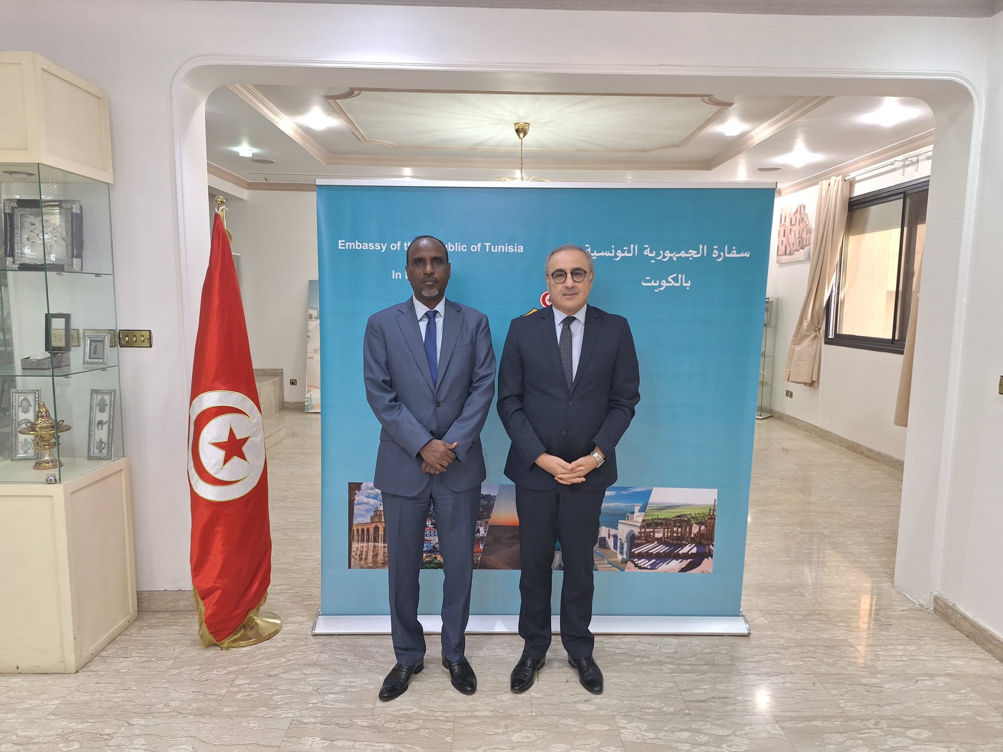 Visit of His Excellency to the Embassy of the Republic of Tunisia