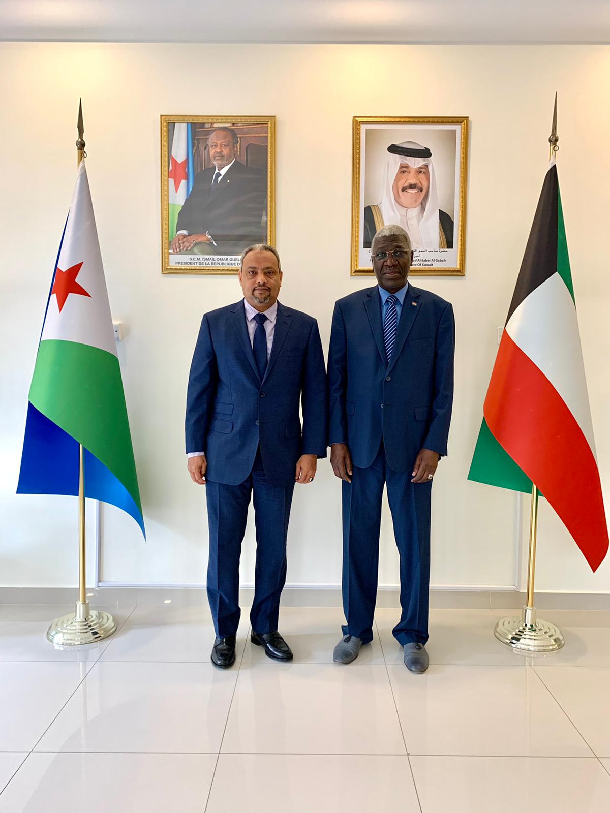 زيارة سفيرجمهورية النيجر لدى الكويت لسفارة