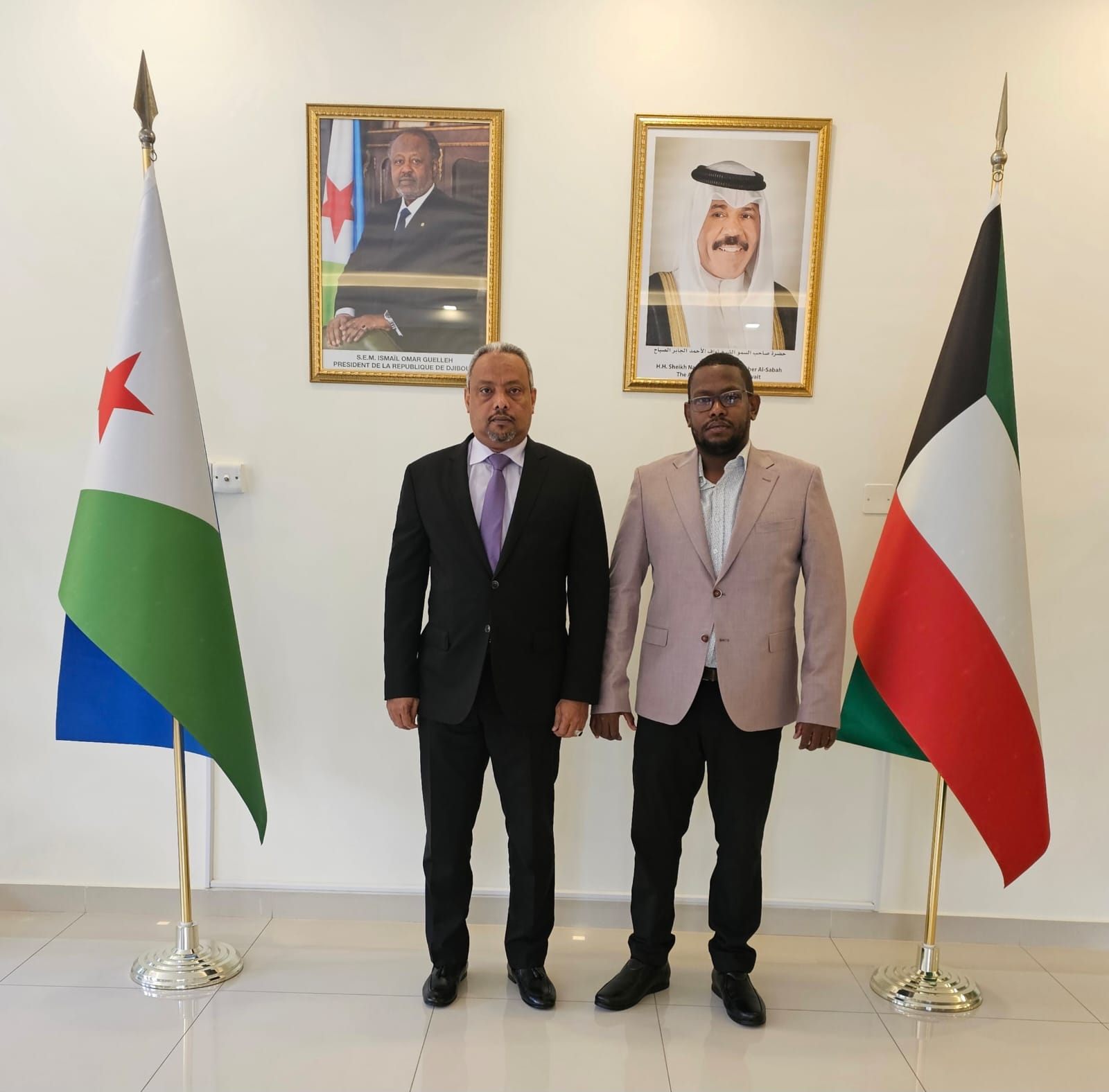Visit of the Vice President of the Djiboutian Federation of Diving Sports to the Embassy