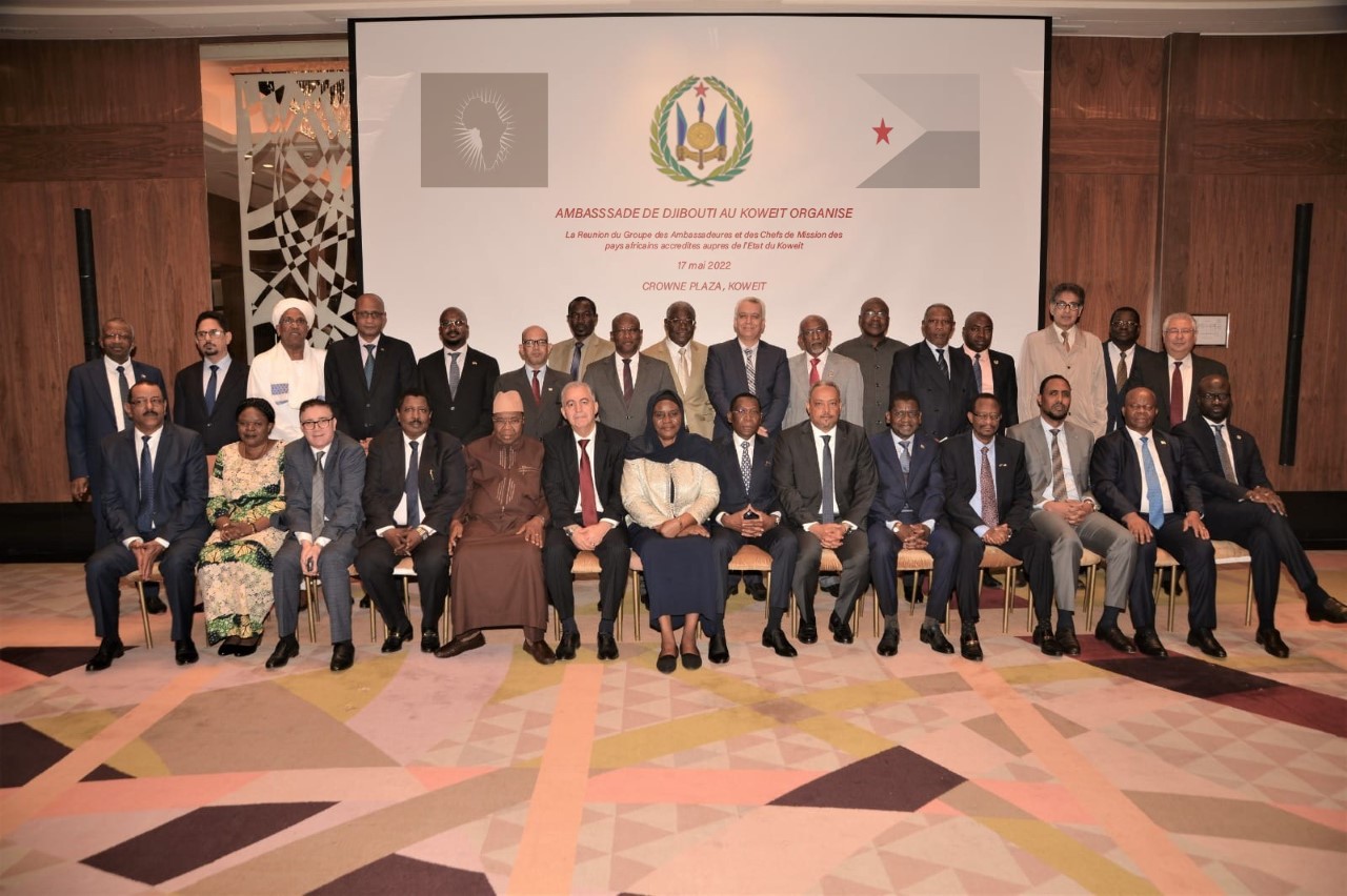 Organization of The meeting of the African Group Ambassadors