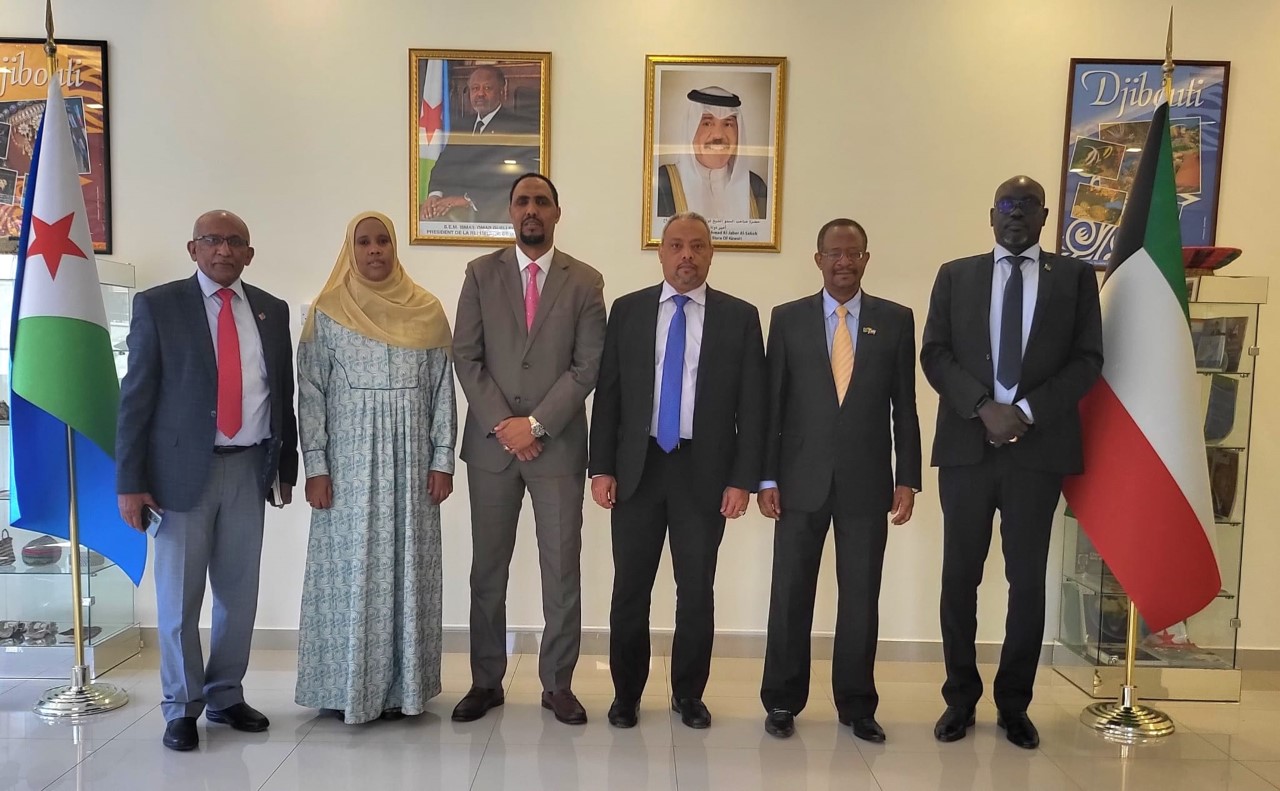The meeting of Ambassadors of East African acredited to the state of kuwait at the Embassy