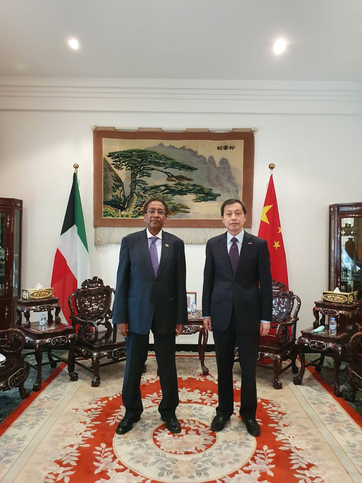 Visit of His Excellency to the Embassy of the Republic of China