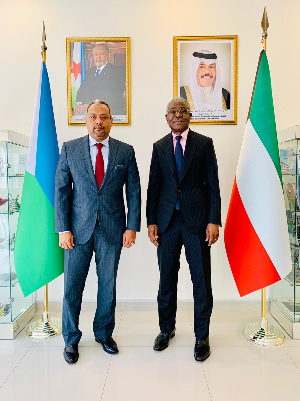 زيارة سفير جمهورية بنين لدى الكويت لسفارة