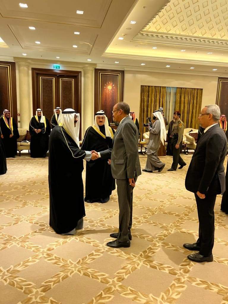 Representative of the President of the Republic of Djibouti conveyed his duty of Condolence to the Emir of Kuwait