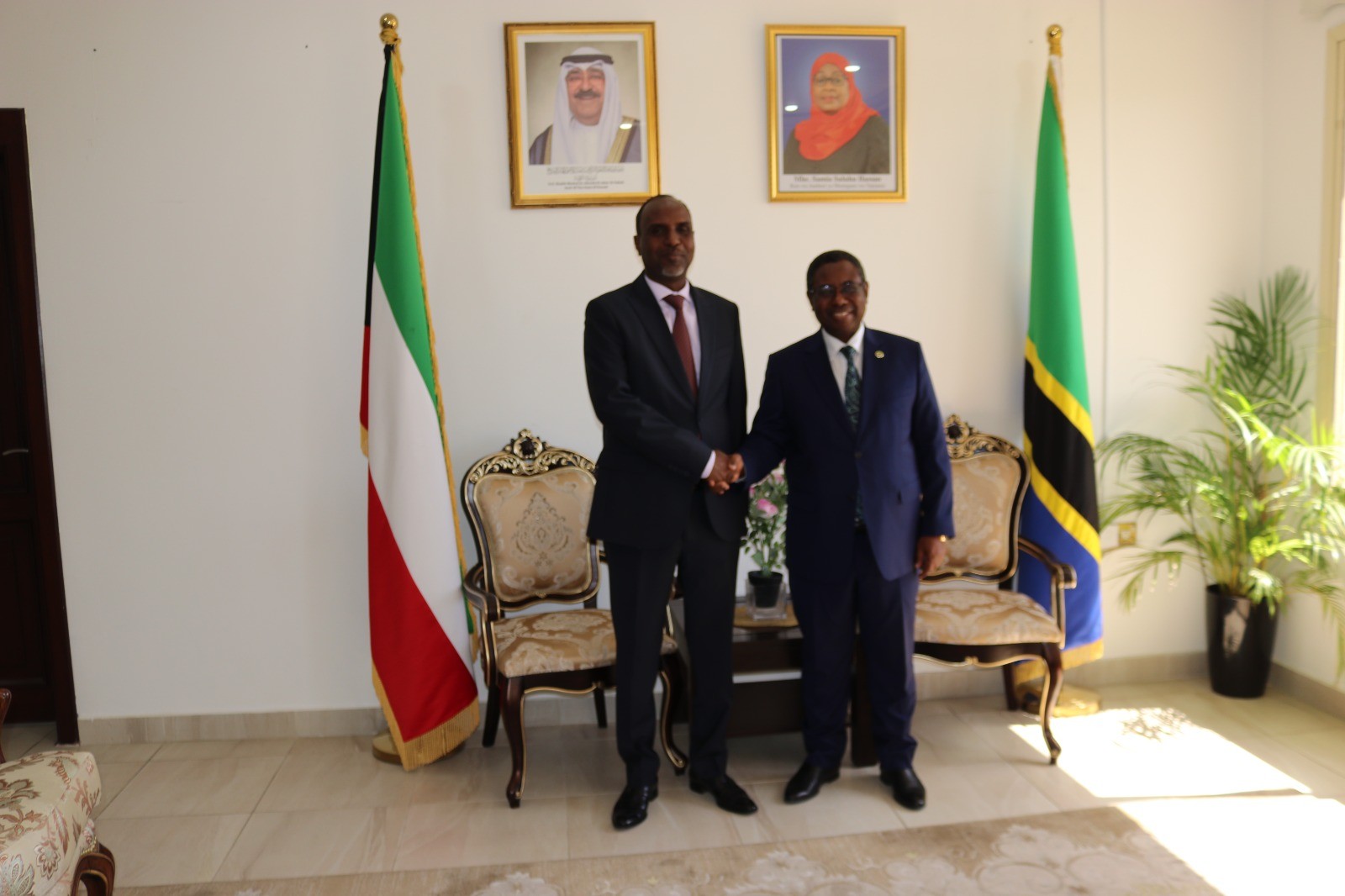 Visit of His Excellency to the Embassy of the United Republic of Tanzania