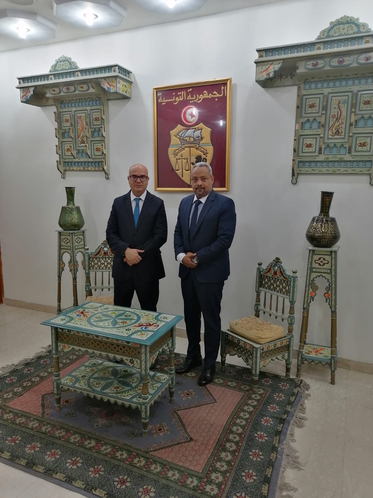 Visit of His Excellency to the Embassy of the Republic of Tunisia